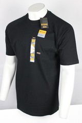 Ariat Men’s Rebar Cotton Strong Workhog Shirt Short Sleeve Black 10054446
