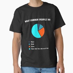 What Common People Do Classic T-Shirt Made in USA/AUS T-Shirt S-2XL