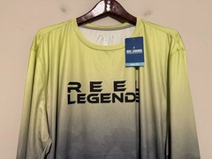 NEW 🎣 Reel Legends Reel-Tec Mens 2XL Fishing Shirt Performance Long Sleeve