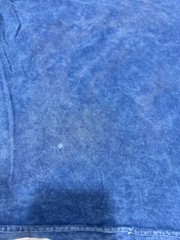 Bud Light Beer Shirt Size L Blue Mineral Wash Halloween Graphic Print