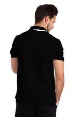 westAce Men’s Stretch Polo Shirt Men’s Golf Sleeve Top Fit Cotton Shirt