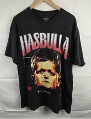 Ufc Hasbulla Magomedov T Shirt Mens XL Black Short Sleeve Graphic Print