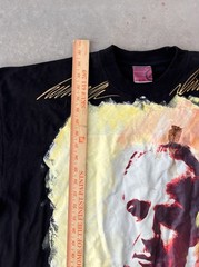 Vintage Kama Shirt Size 3XL Hand painted The Godfather Don Vito Corleone 4K Art