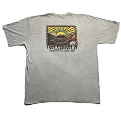 Crazy Shirts Crater Dye Tee 3XL Haleakala Hawaii Double Sided Rare