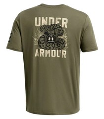 Under Armour UA Freedom Made Men’s T-Shirt 2XL Loose Fit Snake OD Marine NWT