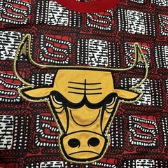 Chicago Bulls Two Hype Original 90’s Kente Letter Performance T-Shirt 2XL Men’s