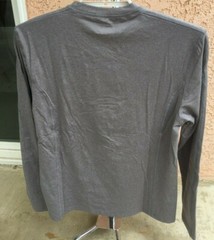 Mens Zeroxposur Brushed Fleece Stretch Layering T Shirt Gray Choose Size