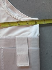 LVAD Genki Garb Tank Top Shirt for Men heart Medical Ware Clothing White XXL