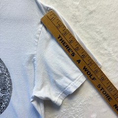 Converse All Star Graphic Tee Men Sz Medium White Crew Neck Short Sleeve T-Shirt