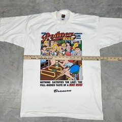 Vintage Big Rodney Beer Single Stitch T Shirt Size Large NWOT