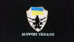 UKRAINE SUPPORT UKRAINE T-SHIRT