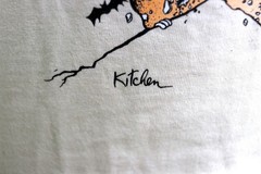 NOS Vintage Y2K Kitchen BIZARRE SEX Funny Comic Graphitti T Shirt MULTIPLE SIZES