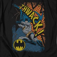 Batman Thwack Licensed Adult Unisex T-Shirt Regular Fit Tee SM-3X
