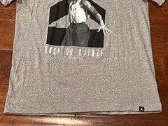 Nike Jordan Retro 11 XI Concord Gray Mens Large Jumpman Graphic Logo T Shirt