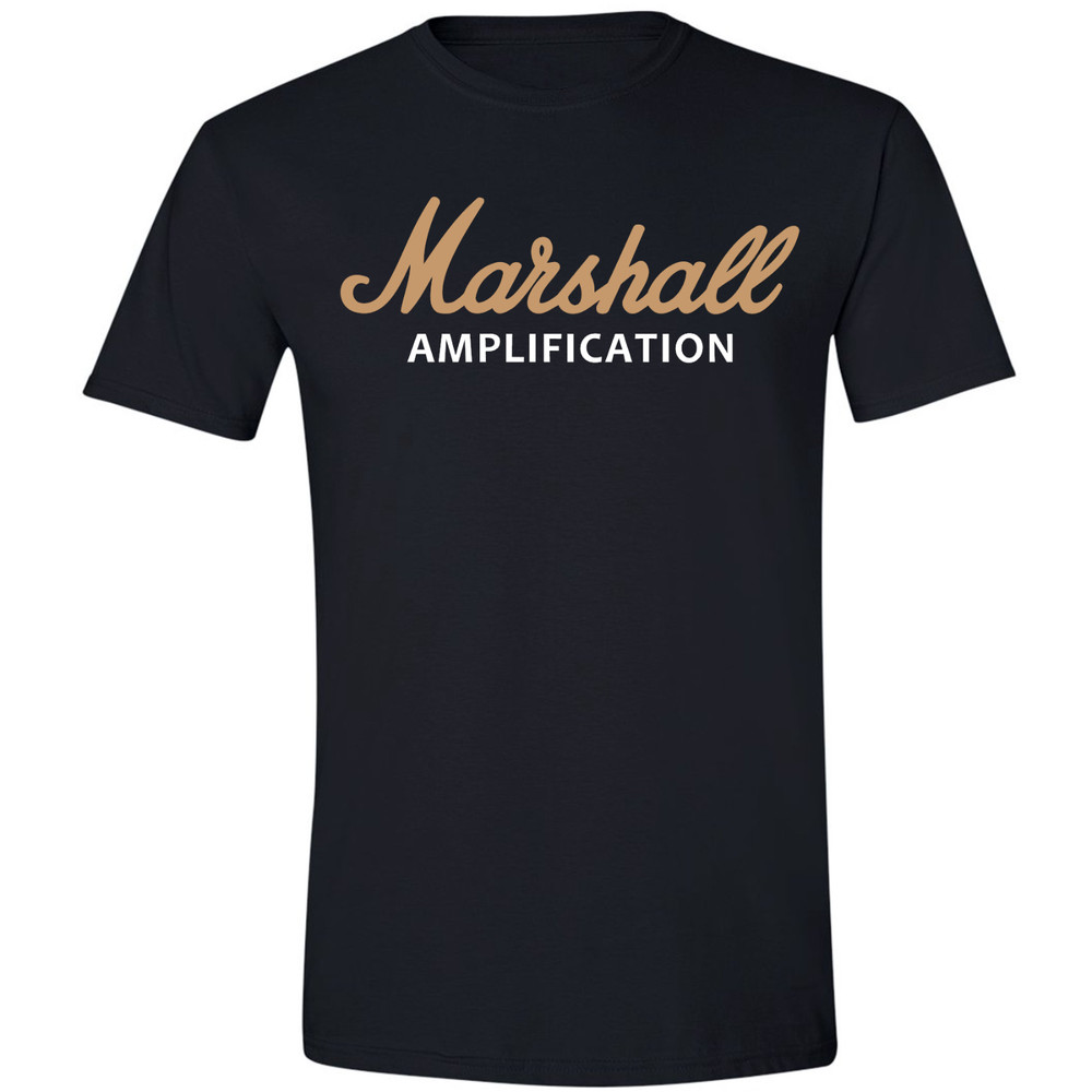 Marshall Amplification Logo T-Shirt Men’s Tee Band T-Shirt – Small to 5X – New