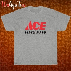 Ace Hardware Logo Black/Grey/Navy/White Size S-5XL Unisex T-Shirt