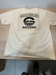 Custom Chandler AZ Tee – DTF Print on Repurposed Shirt