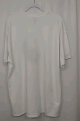 New Men’s YIN YANG T-Shirt XL Taoism 100% Cotton White Short Sleeve