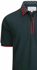 Men’s Luxurious Fine Cotton Polo Shirt,Italian Style,Stretch M to 3XL……C8.A