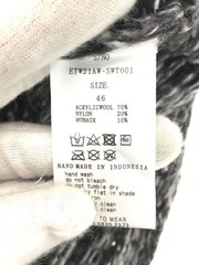 EASY TO WEAR Knit Sweater (Thick), Size 46, Acrylic, Black, ETW21AW-SWT001