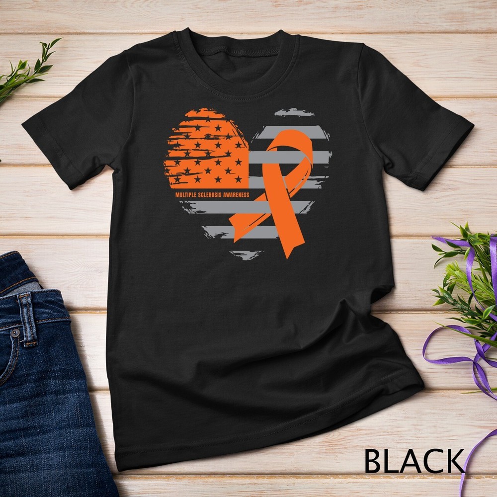 Womens MS Shirt Multiple Sclerosis Awareness Matching Family Unisex T-shirt