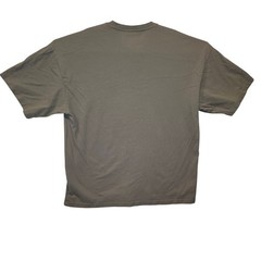 Cove USA Mens 2X Heavyweight Cotton T-Shirt Grey Brown Boxy Fit Streetwear 2XL