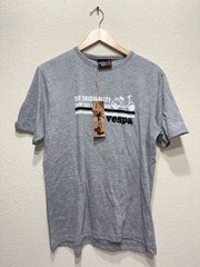 Vespa Piaggio T Shirt Grey Dark Muse XL New With Tags Fits Smaller