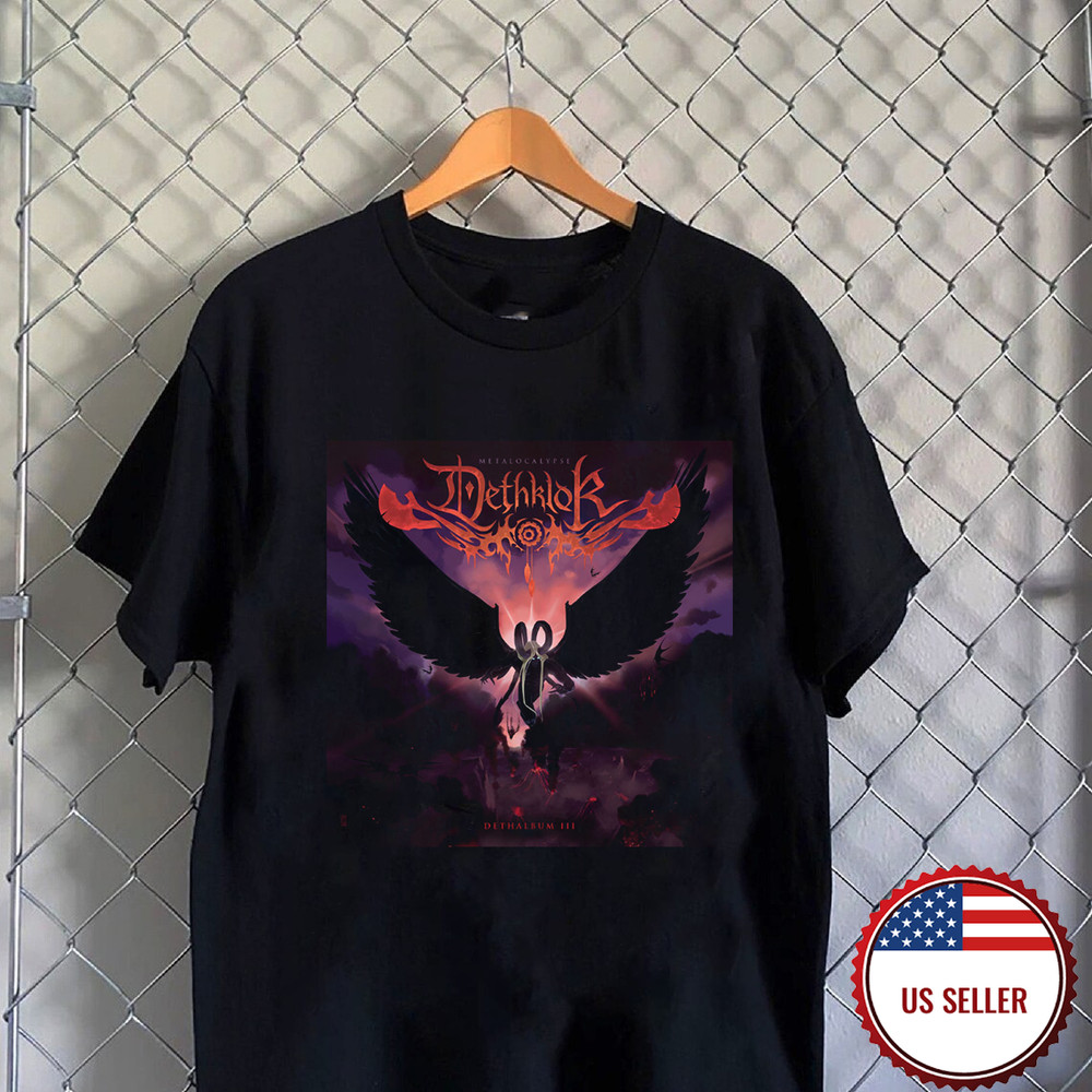 Dethalbum III Metalocalypse Dethklok Band T Shirt Size S-5XL