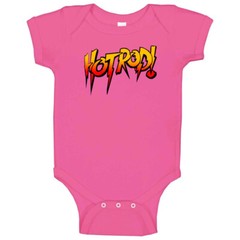 Hot Rod Rowdy Roddy Piper Retro Wrestling Baby One Piece