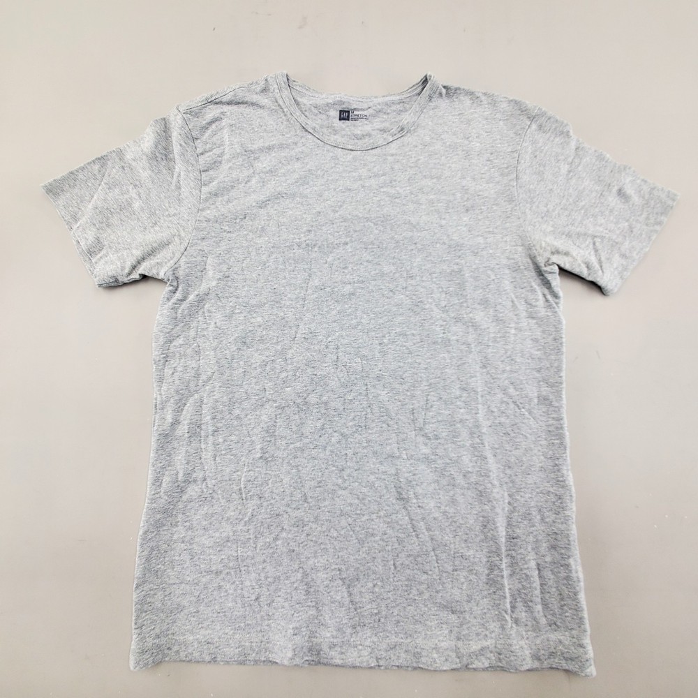 Gap Basic Grey Short Sleeve T Shirt Mens Sz Medium Stretch