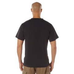 Mens Black Physical Training T-Shirt Lightweight Advanced Moisture Wicking Shirt