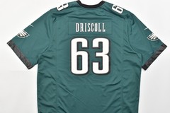 Nike NFL On Field Men’s Philadelphia Eagles Jack Driscoll #63 Jersey 3XL Green