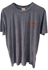 RIP N DIP Burn Mens T Shirt Blue Mineral Wash Wish You Were Here Size Medium M