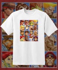 Super Street Fighter 2 Turbo Character Select T Shirt Youth M – Adult 6XL!