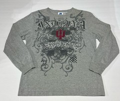 NCAA Outerstuff Men’s XL Indiana Hoosiers Athletics Grey Long Sleeve T-Shirt