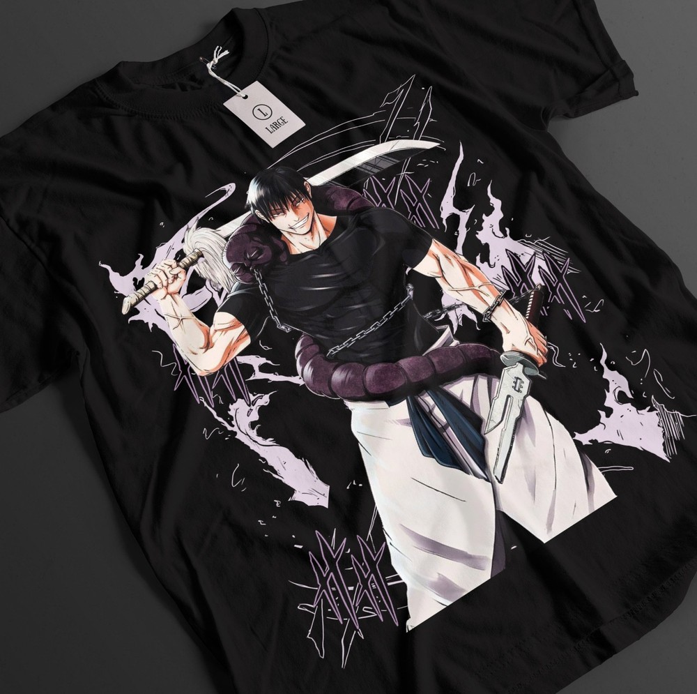 Jujutsu Kaisen Shirt Toji Fushiguro T-Shirt Gojo Tshirt Sukuna Anime Unisex Tee