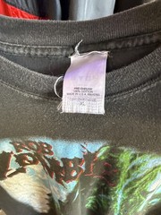 VTG Rob Zombie 2002 The Sinister Urge Concert T-Shirt, XLarge