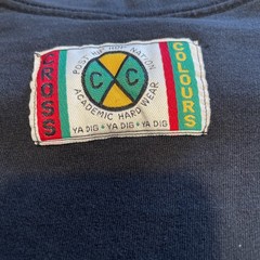 Vintage Cross Colours Shirt 90’s Single Stitch Black T-shirt Size M/L *See Pics*