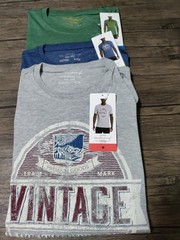 Weatherproof Vintage Gray, Blue And, Green Available From S To XXL 14.99 Each.
