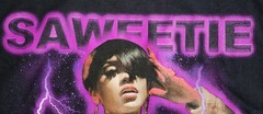Saweetie Rapper T-Shirt Men’s Sz 2XL Hip Hop Music Female Rapper Street Rap Tee