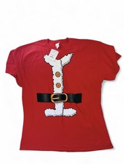 Mens Christmas Santa Claus Red T Shirt Brand New With Tags Size XL