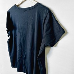 Uniqlo Mens T Shirt XXL Navy V Neck Short Sleeve Cotton Casual Basic Tee