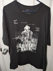 IT Pennywise 3XL Movie T-Shirt Stephen King Sometimes It Comes Back