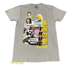 New True Romance Kanji Clarance Alabama Drexl Mens Vintage Classic T-Shirt