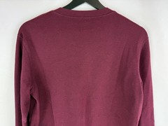 NEW American Eagle Men’s Plum 1/4 Button Standard Fit Waffle Henley Top Small S
