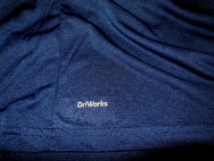 NWT ATHLETIC WORKS MENS XL (46-48) Dk Blue Core Jersey Active Dri-Works T-Shirt