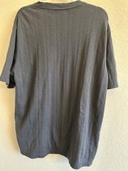 Concepts by Claiborne Men’s Ribbed Gray T Shirt Large