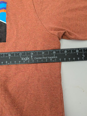 Patagonia Mens P-6 Logo Responsibili-Tee Medium Quartz Coral Orange Shirt M