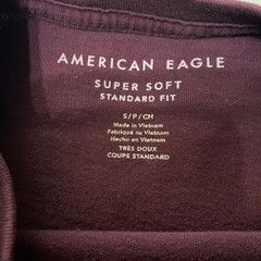 American Eagle Super Soft Standard Fit T-Shirt Size Small