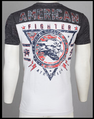 AMERICAN FIGHTER White JONES Athletic Graphic T-shirt NWT